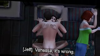Vanessa hoạt hình thỏa mãn trong những cuộc phiêu lưu tình dục hoang dã.